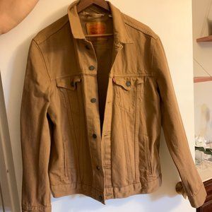 Levi's Men Khaki Jean Jacket